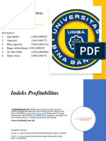 Kel4 Indeks Profitabilitas, Sensitivitas, Dan Depresiasi 1