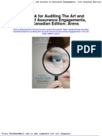 Full Download Test Bank For Auditing The Art and Science of Assurance Engagements 11th Canadian Edition Arens PDF Full Chapter