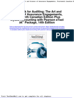 Full Download Test Bank For Auditing The Art and Science of Assurance Engagements Fourteenth Canadian Edition Plus Mylab Accounting With Pearson Etext Package 14th Edition PDF Full Chapter