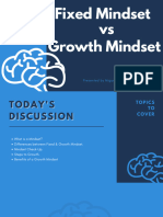 Fixed Mindset Vs Growth Mindset