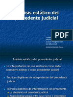 Analisis Estatico Del Precedente - Sept 2012