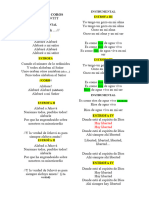 Letras Aniversario