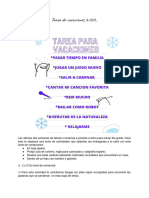 Tarea de Vacaciones 3ro