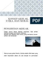 Materi 15. Konsep Akhlak Etika Dan Moral