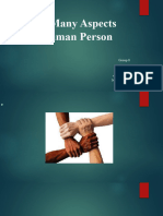 The Many Aspects of Human Person