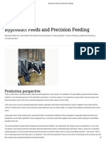 Byproduct Feeds and Precision Feeding