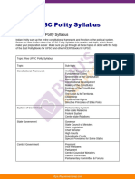 Upsc Polity Syllabus 12