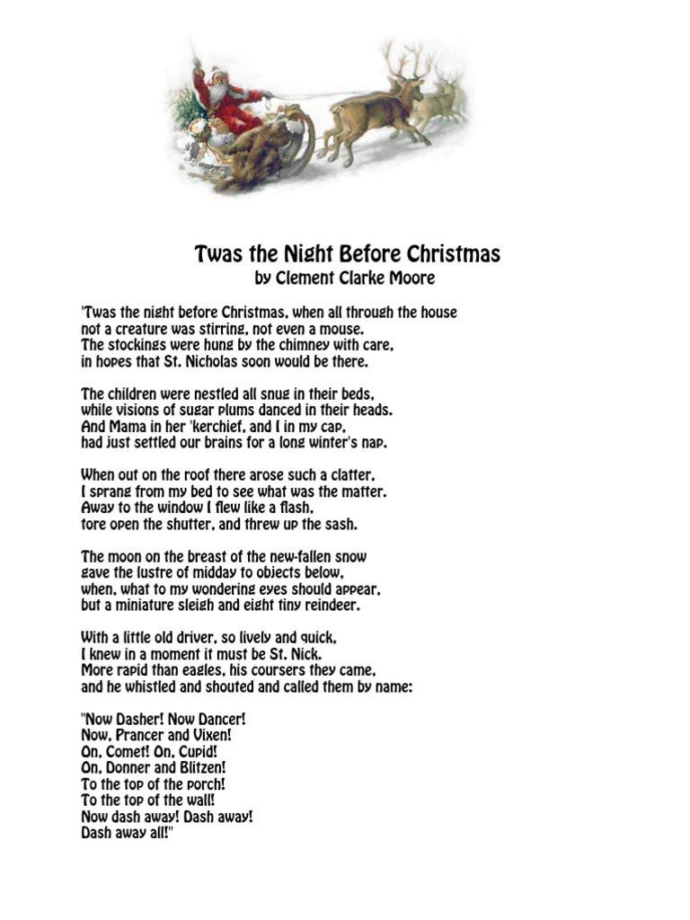 twas-the-night-before-xmas | pdf | santa claus's reindeer