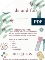 Lipids and Fats