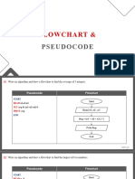 Flowchar & Pseudocode