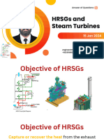 HRSGs and Steam Turbines Systems 