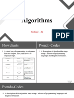 Algorithms Section 1,2