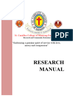 Research Manual Updated