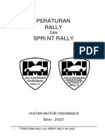Peraturan Rally - Sprint Rally Imi 2023