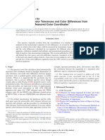 Astm D2244 2016 Color Diffrerene Delta e