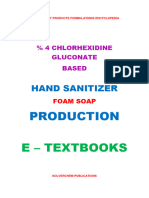 Povidone Iodine Based Antimicrobial Foam Soap Scrub Formulation and Manufacturing Process