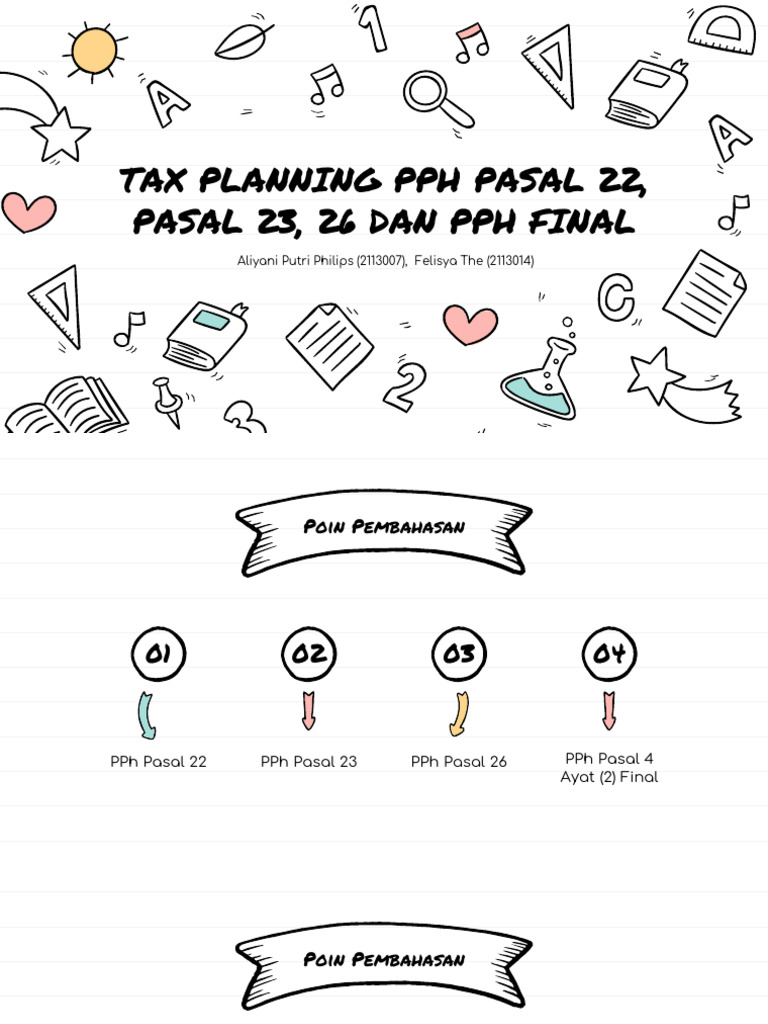 Perencanaan Pajak PPh Pasal 22 dan 23 | PDF