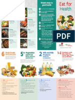 Eat For Health Pamphlet English Resource