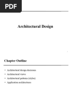 Lecture 5 - Architectural Design