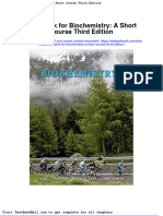 Full Download Test Bank For Biochemistry A Short Course Third Edition PDF Full Chapter