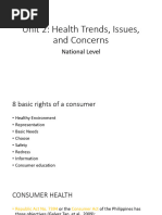 HEALTH 2ND QUARTER-2022-2023 Health Trends Issues