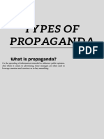 Types of Propaganda