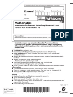 06a Further Pure Maths 2 June 2021 Examination Paper PDF