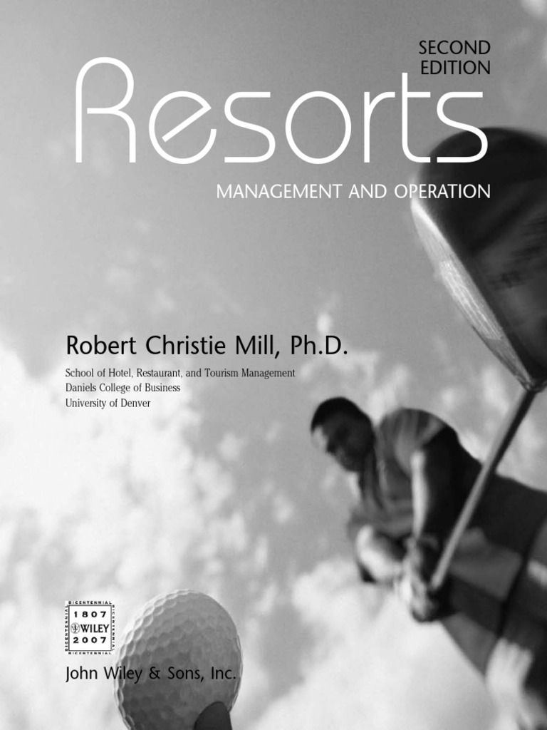 Resorts Management Operation | PDF | Spa | Resort