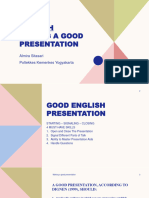 How To Do Good Presentation