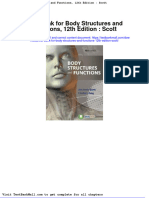 Full Download Test Bank For Body Structures and Functions 12th Edition Scott PDF Full Chapter