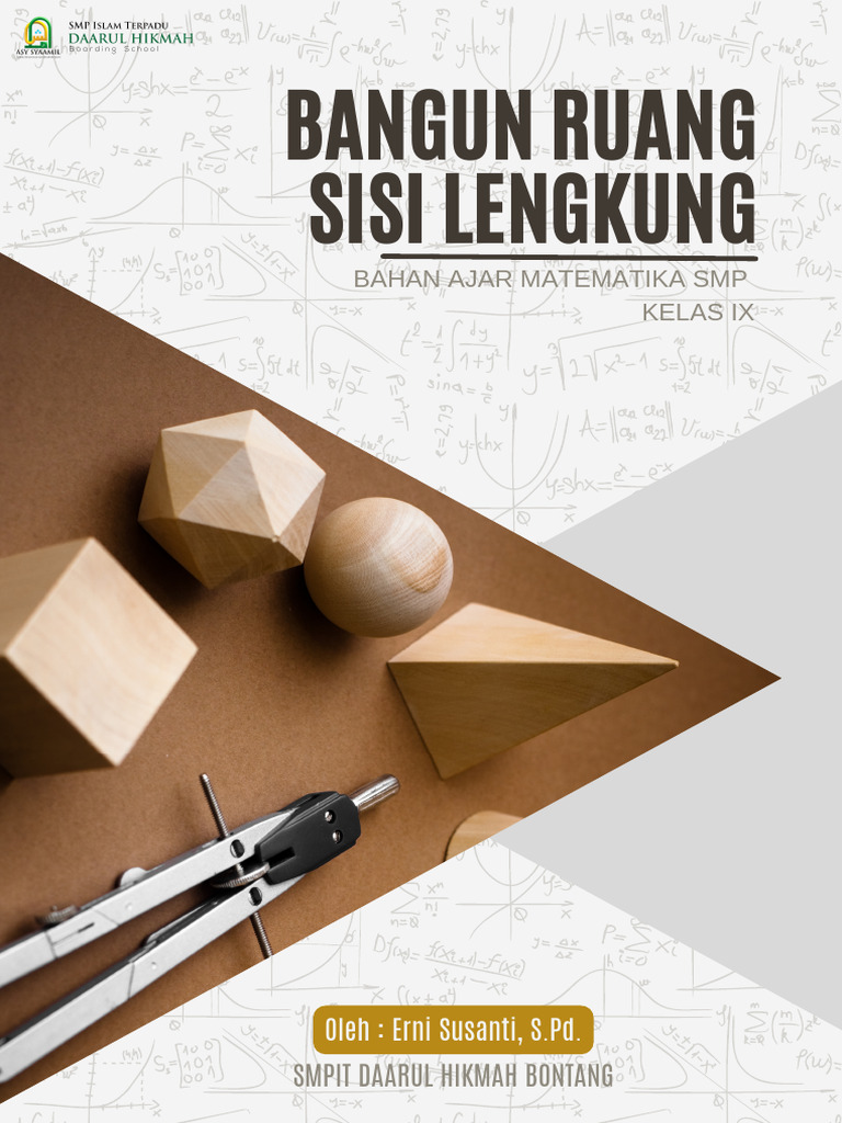 Modul Bangun Ruang Sisi Lengkung Kelas 9 | PDF