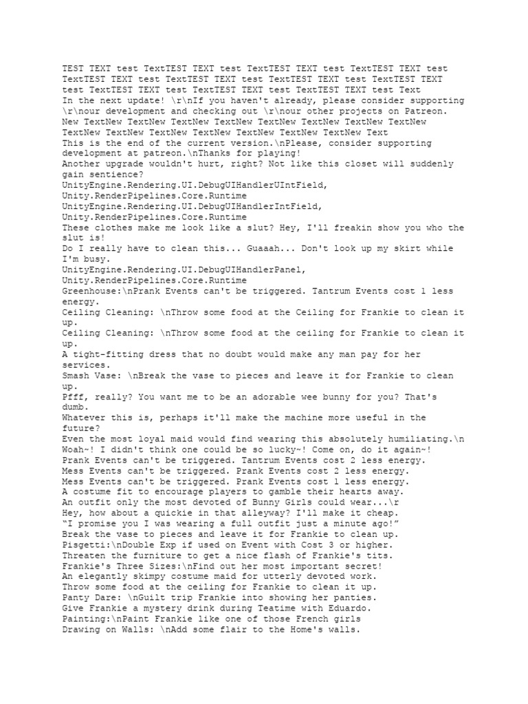 Futanari Ninja Corruption Events | PDF | Home & Garden