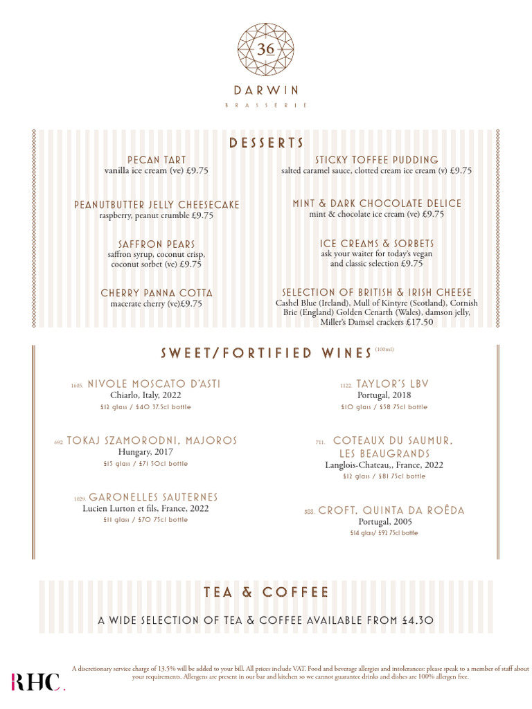 Darwin Dessert 06.01.2023 PDF Desserts Food And Drink