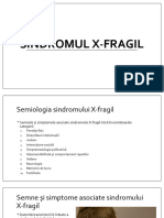 Sindromul X-Fragil