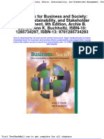 Full Download Test Bank For Business and Society Ethics Sustainability and Stakeholder Management 9th Edition Archie B Carroll Ann K Buchholtz Isbn 10 1285734297 Isbn 13 9781285734293 PDF Full Chapter