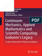 Continuum Mechanics, Applied Mathematics and Scientific Computing: Godunov's Legacy