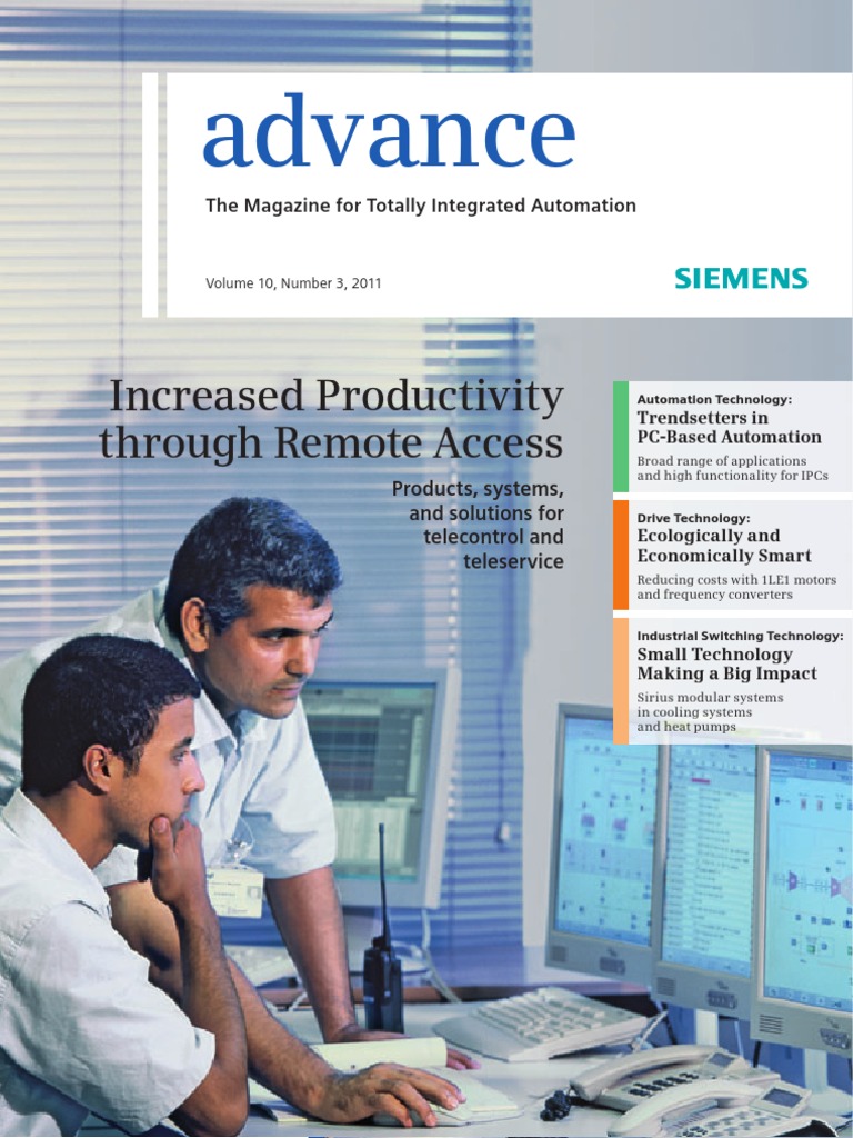 Advance 2011 3 en | PDF | Personal Computers | Communications Protocols