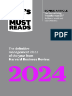 HBR's 10 Must Reads 2024. The Definitive Management Ideas..Harvard Business 2023