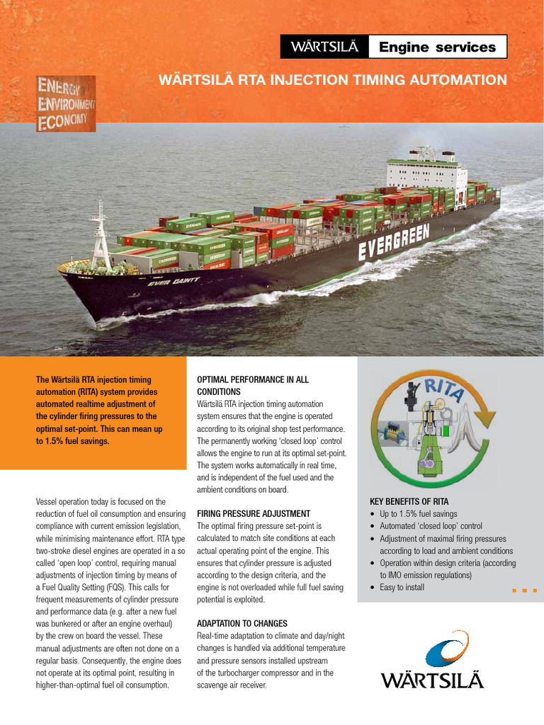 wärtsilä-rta-injection-timing-automation | PDF | Engines | Automation