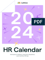 UK 2024 HR Calendar