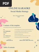 Online Karaoke Social Media Strategy