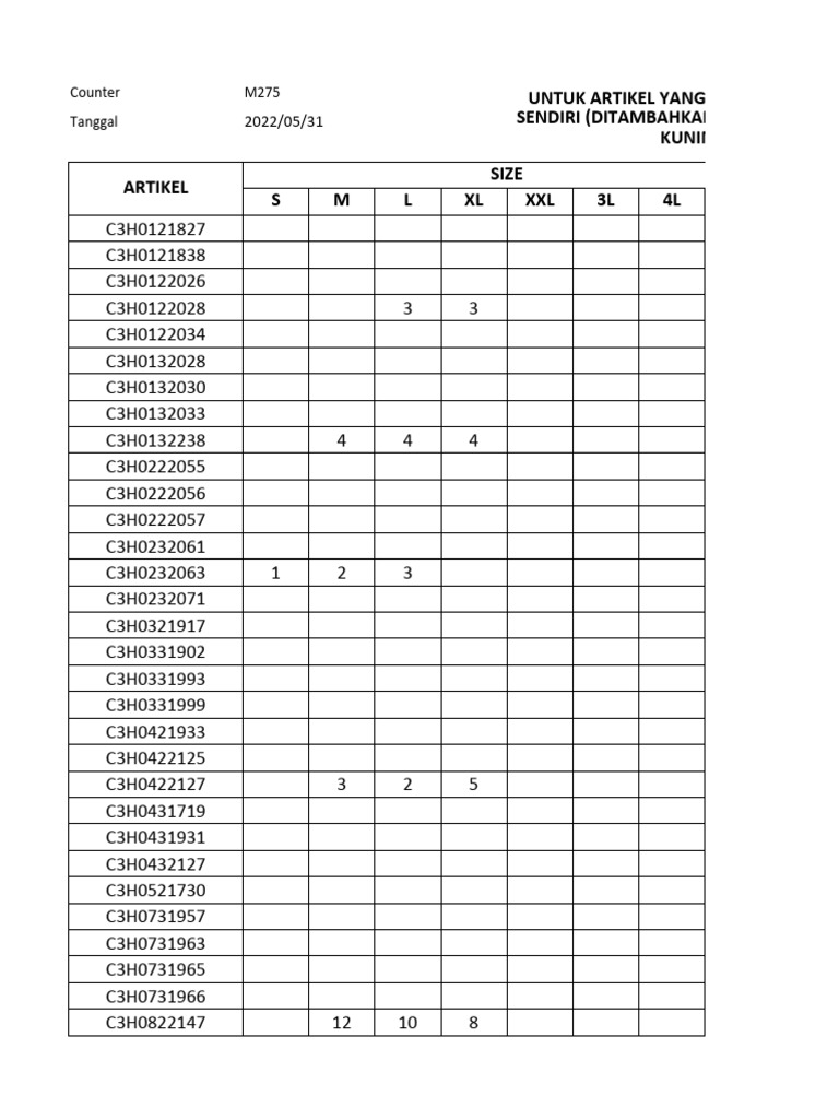 SO M275 | PDF
