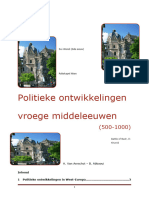 Deel II M&W Politieke Ontwikkelingen in de Middeleeuwen Januari 2023