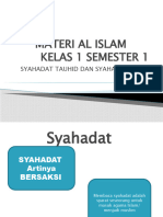 Al Islam Syahadatain