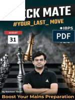 CHECKMATE #Yourlastmove (31 Aug)