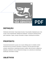 Vertebrados Não Amniotas