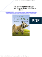 Full Download Test Bank For Campbell Biology Concepts and Connections 7th Edition Reece PDF Full Chapter