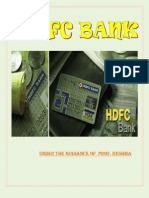 HDFC Bank Final Project