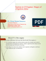 Lecture 9 Combustion in CI Engines-Stages of Combustion and Ignition Delay