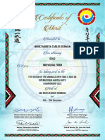 Paraguay Certificates